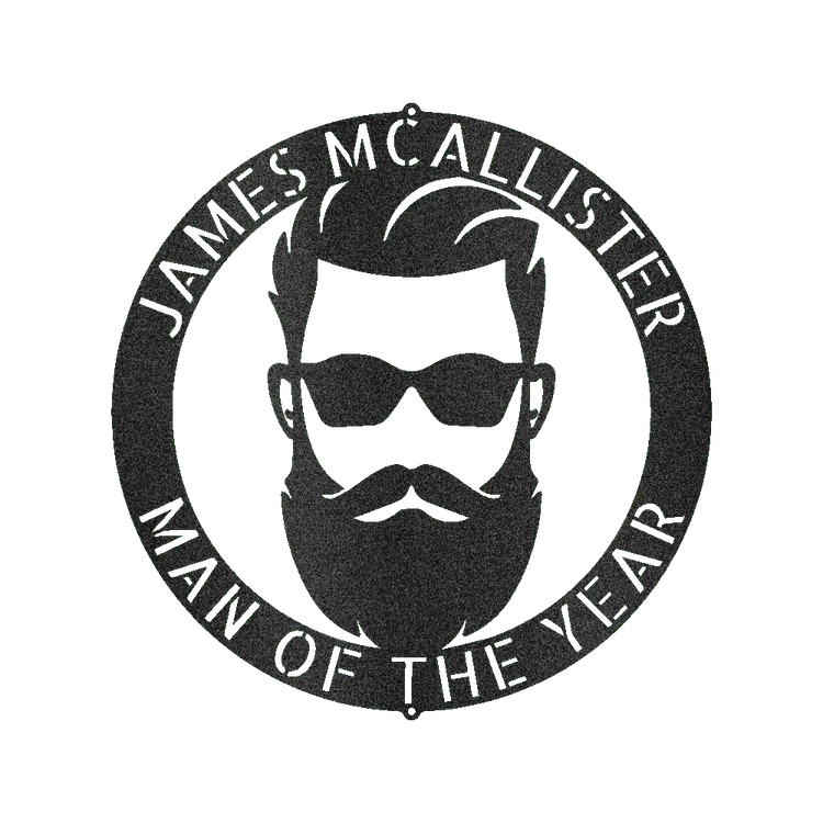 Manly Personalized Gifts - Custom Metal Sign - GiFTiFY