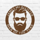 Manly Personalized Gifts - Custom Metal Sign - GiFTiFY