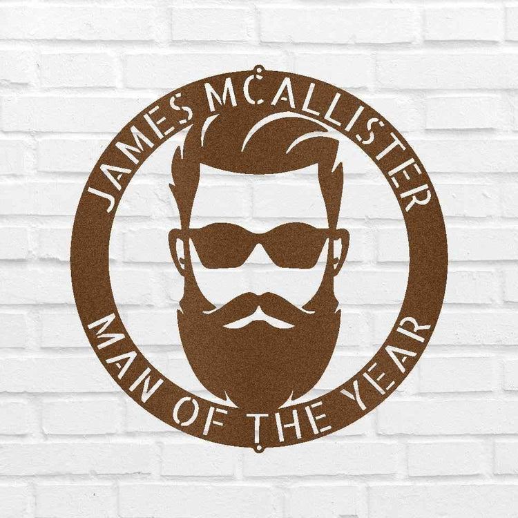 Manly Personalized Gifts - Custom Metal Sign - GiFTiFY
