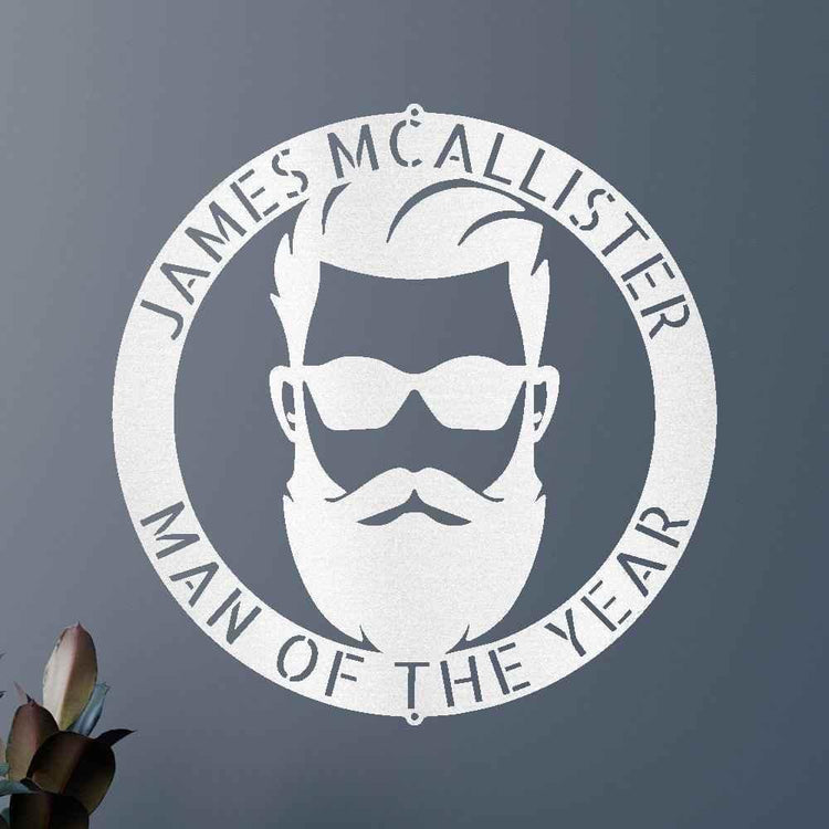Manly Personalized Gifts - Custom Metal Sign - GiFTiFY