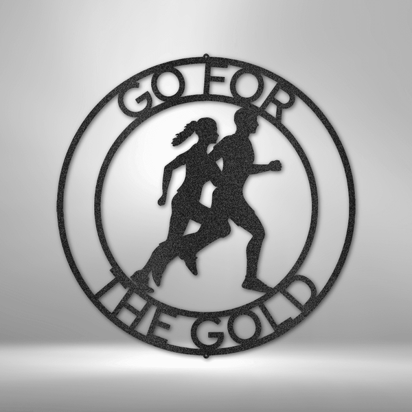 Cross Country Personalized Gifts - Custom Metal Sign for Marathon Runner - GiFTiFY