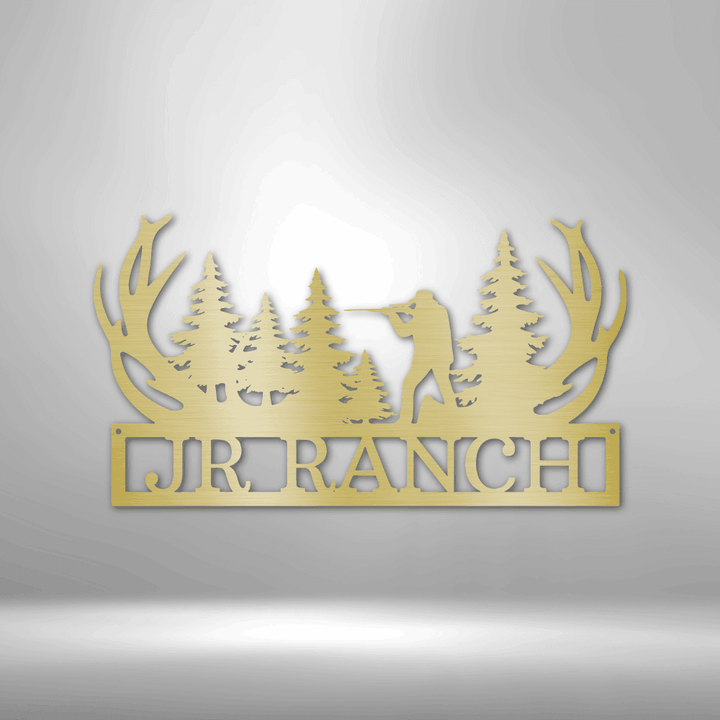 Wildlife Camping Personalized Gifts - Custom Metal Sign - GiFTiFY