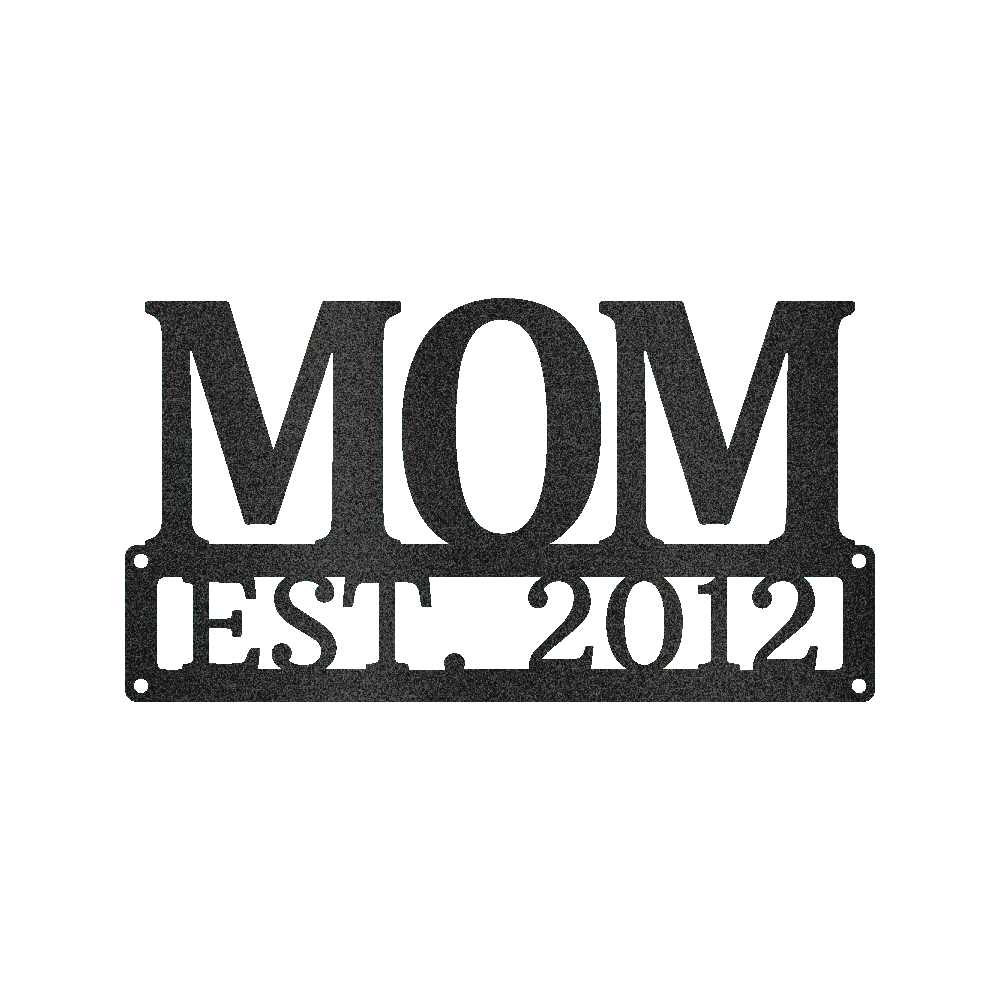 Custom Metal Sign for Mom - Personalized Mother’s Day Gift - Wall or Porch Decor - GiFTiFY
