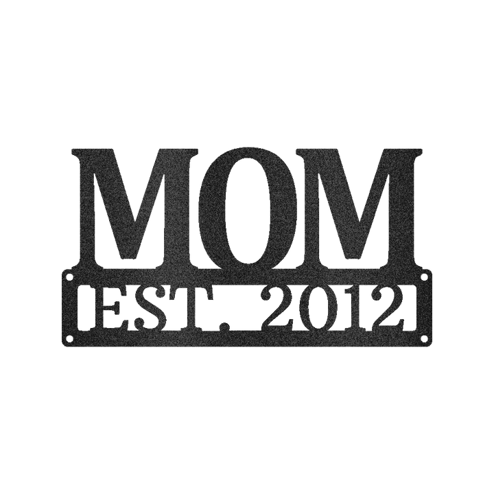 Custom Metal Sign for Mom - Personalized Mother’s Day Gift - Wall or Porch Decor - GiFTiFY