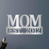 Custom Metal Sign for Mom - Personalized Mother’s Day Gift - Wall or Porch Decor - GiFTiFY