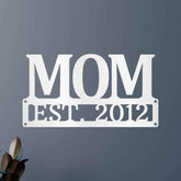 Custom Metal Sign for Mom - Personalized Mother’s Day Gift - Wall or Porch Decor - GiFTiFY