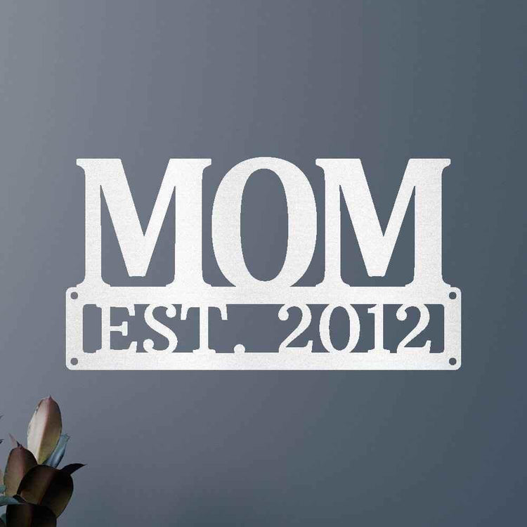 Custom Metal Sign for Mom - Personalized Mother’s Day Gift - Wall or Porch Decor - GiFTiFY