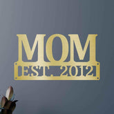 Custom Metal Sign for Mom - Personalized Mother’s Day Gift - Wall or Porch Decor - GiFTiFY