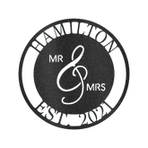 Mr and Mrs Personalized Gifts - Custom Metal Sign - GiFTiFY