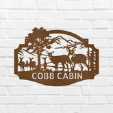 Name Metal Sign - Custom Metal Sign, Anniversary/Wedding/Housewarming/Christmas Gift - GiFTiFY