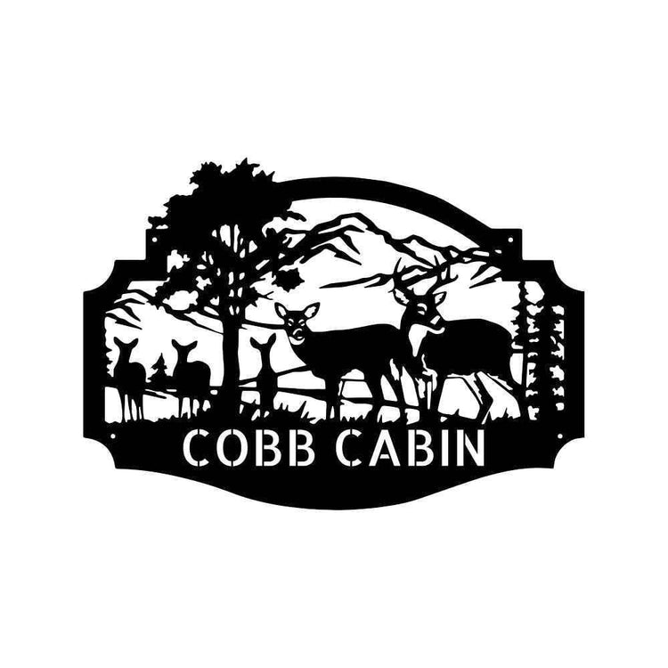 Name Metal Sign - Custom Metal Sign, Anniversary/Wedding/Housewarming/Christmas Gift - GiFTiFY