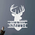 Name Sign - Custom Metal Sign, Deer Head Monogram, Christmas Gift - GiFTiFY