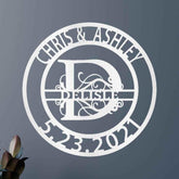 Name Sign - Custom Metal Sign, Split Letter, Wedding Gift - GiFTiFY