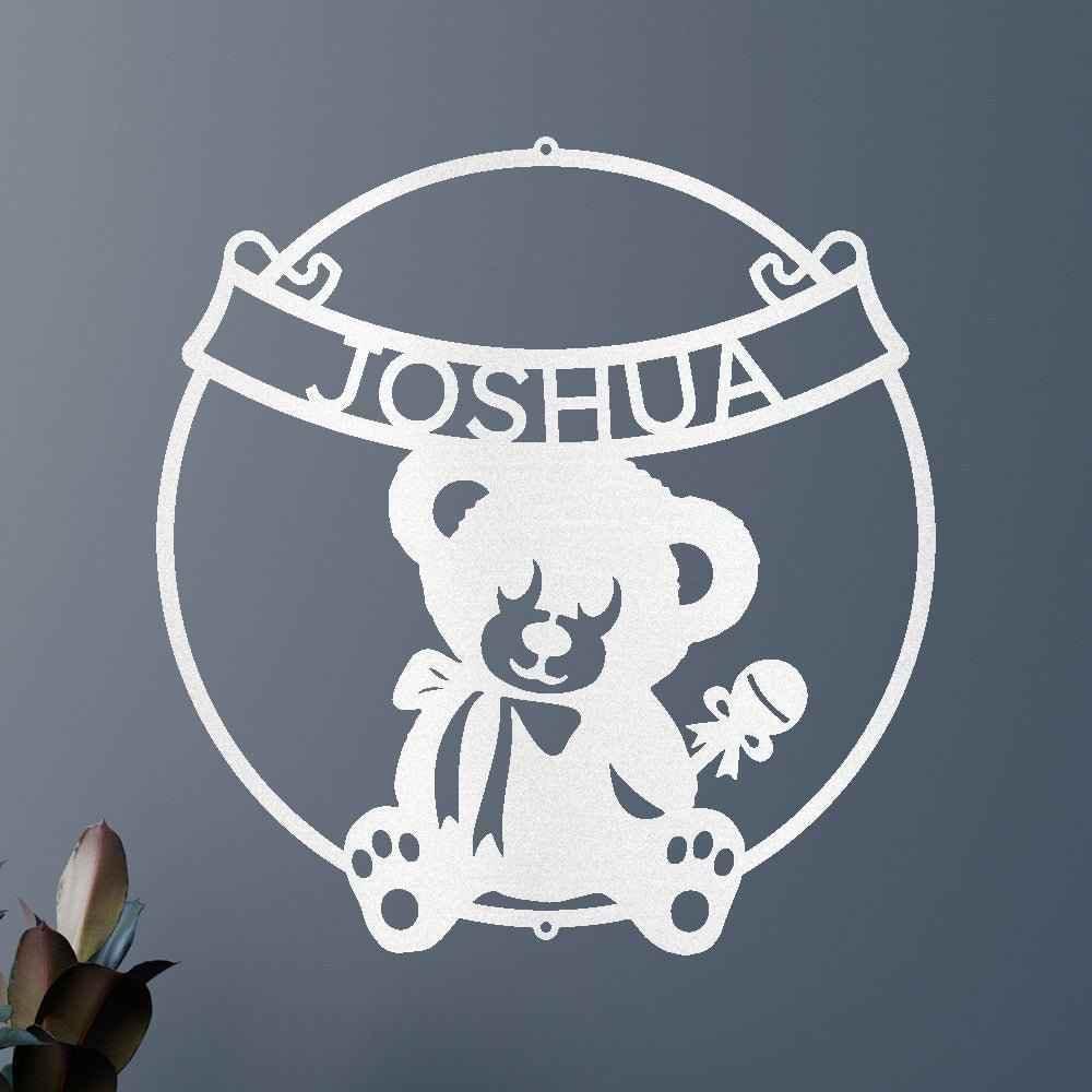 Newborn Baby Gift - Custom Metal Sign, Christmas Gift - GiFTiFY