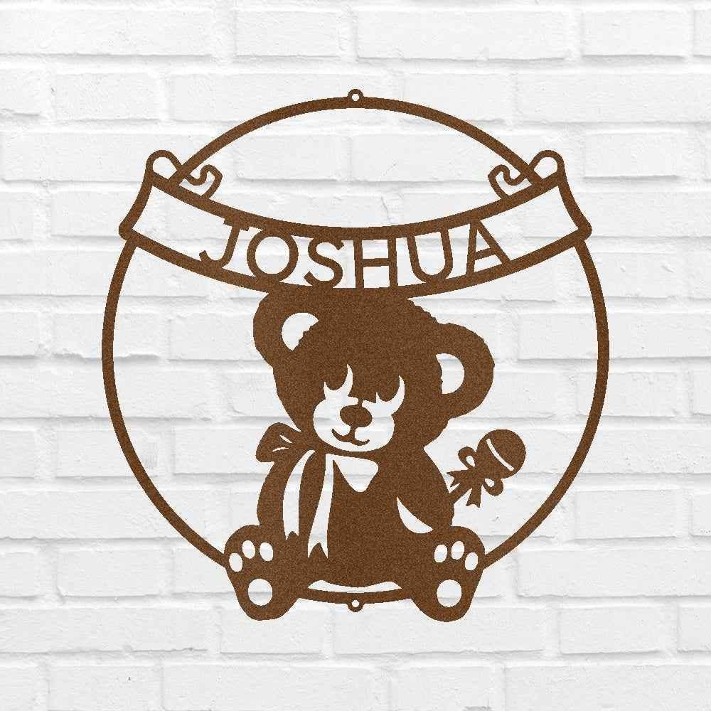 Newborn Baby Gift - Custom Metal Sign, Christmas Gift - GiFTiFY