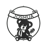 Newborn Baby Gift - Custom Metal Sign, Christmas Gift - GiFTiFY