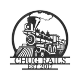 Vintage Train Personalized Gifts - Custom Metal Sign - GiFTiFY