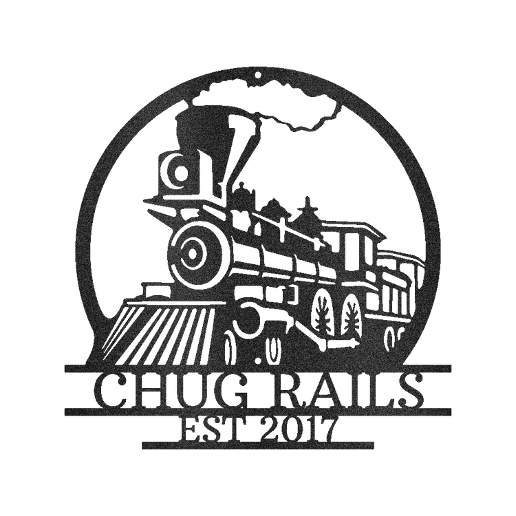 Vintage Train Personalized Gifts - Custom Metal Sign - GiFTiFY