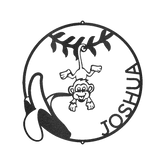 Our Little Monkey Personalized Gifts - Custom Metal Sign - GiFTiFY