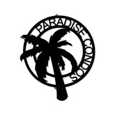 Palm Tree Personalized Gifts - Custom Metal Sign - GiFTiFY