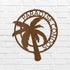Palm Tree Personalized Gifts - Custom Metal Sign - GiFTiFY
