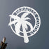 Palm Tree Personalized Gifts - Custom Metal Sign - GiFTiFY