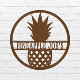 Pineapple Sign - Custom Metal Sign, Housewarming Gift - GiFTiFY