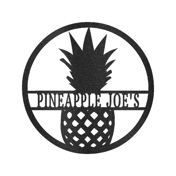 Pineapple Sign - Custom Metal Sign, Housewarming Gift - GiFTiFY