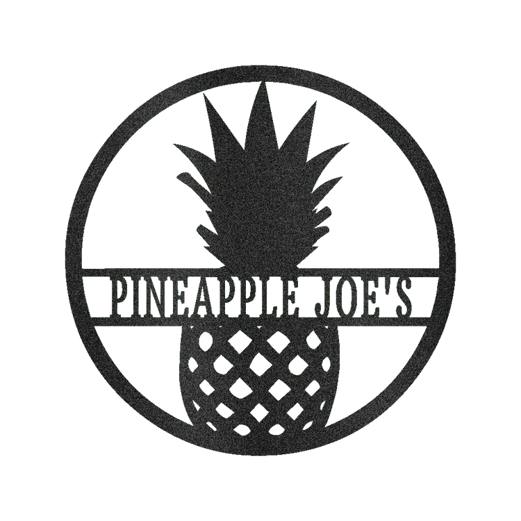 Pineapple Sign - Custom Metal Sign, Housewarming Gift - GiFTiFY