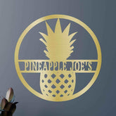 Pineapple Sign - Custom Metal Sign, Housewarming Gift - GiFTiFY