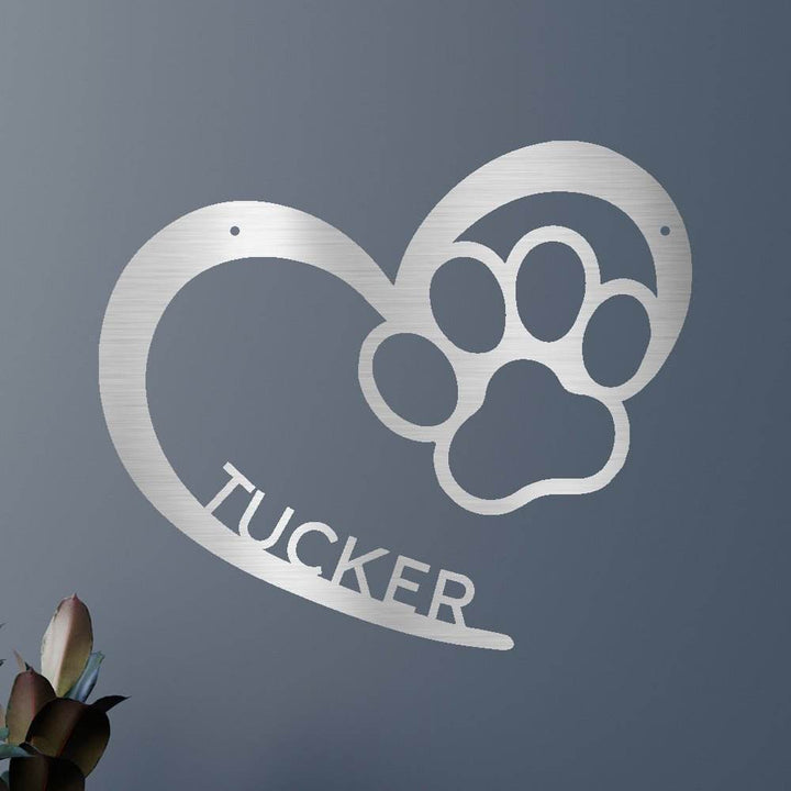 Puppy Lovers Sign - Custom Metal Sign, Gift for Dog Lovers - GiFTiFY