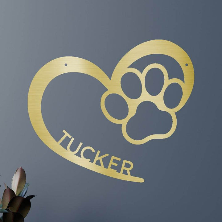 Puppy Lovers Sign - Custom Metal Sign, Gift for Dog Lovers - GiFTiFY
