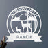 Ranch Deer Sunset Personalized Gifts - Custom Metal Sign - GiFTiFY