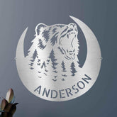 Roaring Bear Personalized Gifts - Custom Metal Sign - GiFTiFY