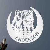 Roaring Bear Personalized Gifts - Custom Metal Sign - GiFTiFY