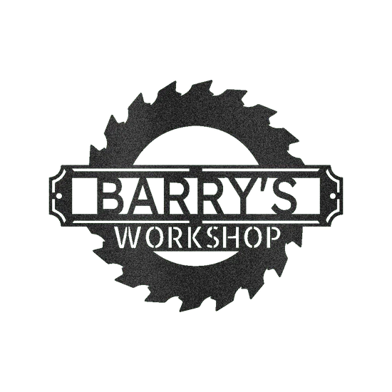 Sawmill Workshop Sign - Custom Metal Sign, Outdoor Home Decor - GiFTiFY