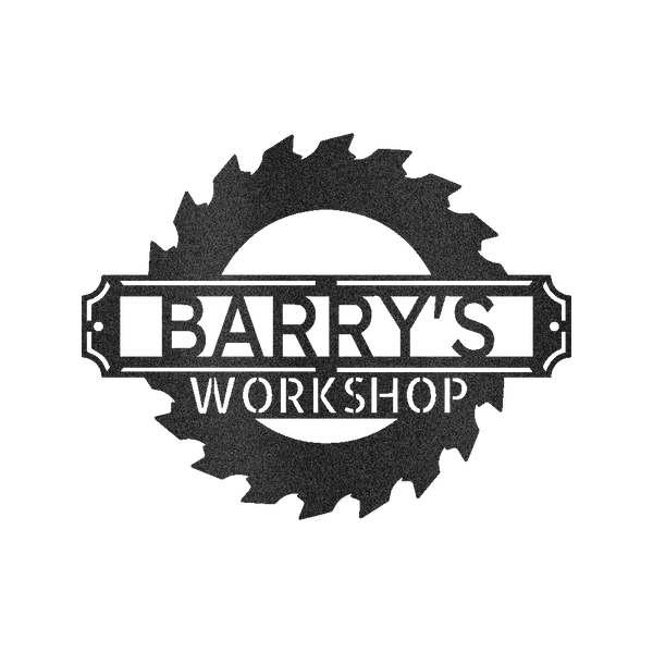 Sawmill Workshop Sign - Custom Metal Sign, Outdoor Home Decor - GiFTiFY