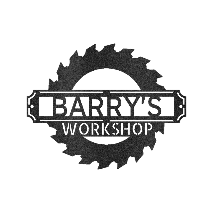 Sawmill Workshop Sign - Custom Metal Sign, Outdoor Home Decor - GiFTiFY