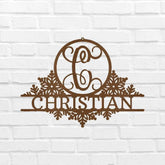 Snowfall Sign - Custom Metal Sign, Christmas Gift - GiFTiFY