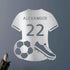 Soccer Jersey Personalized Gifts - Custom Metal Sign - GiFTiFY
