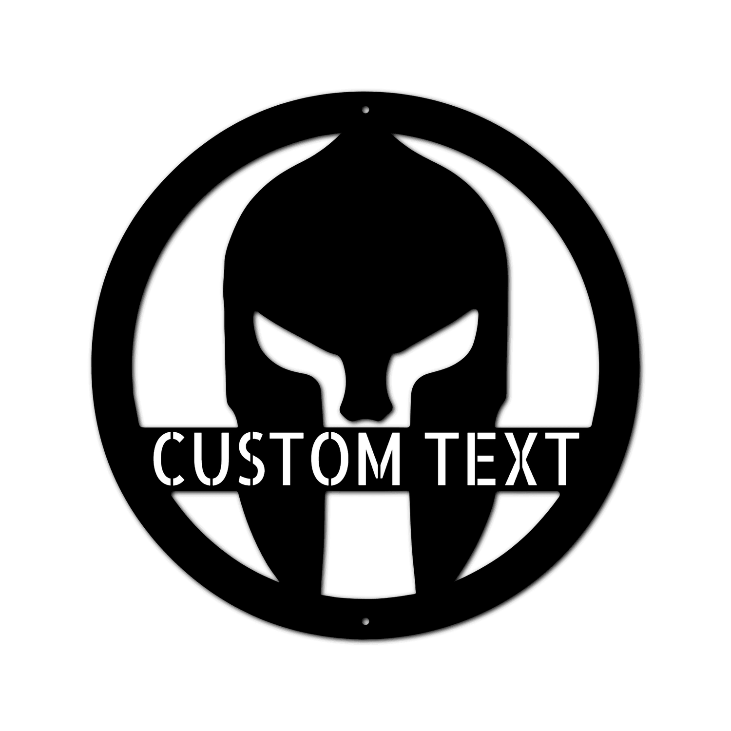 Spartan Helmet Personalized Gifts - Custom Metal Sign - GiFTiFY