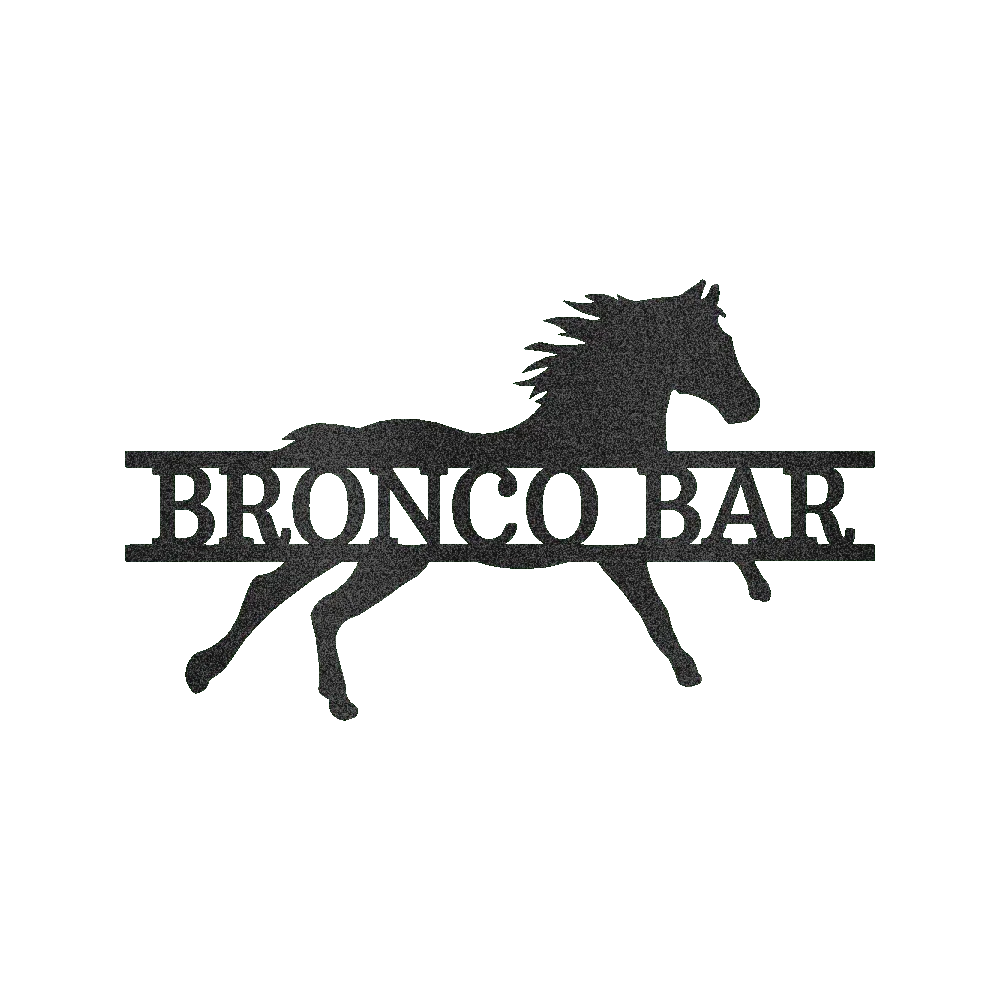 Sprinting Horse Personalized Gifts - Custom Metal Sign - GiFTiFY
