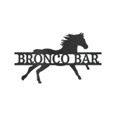 Sprinting Horse Personalized Gifts - Custom Metal Sign - GiFTiFY