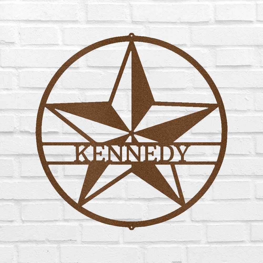 Star Personalized Gifts - Custom Metal Sign - GiFTiFY
