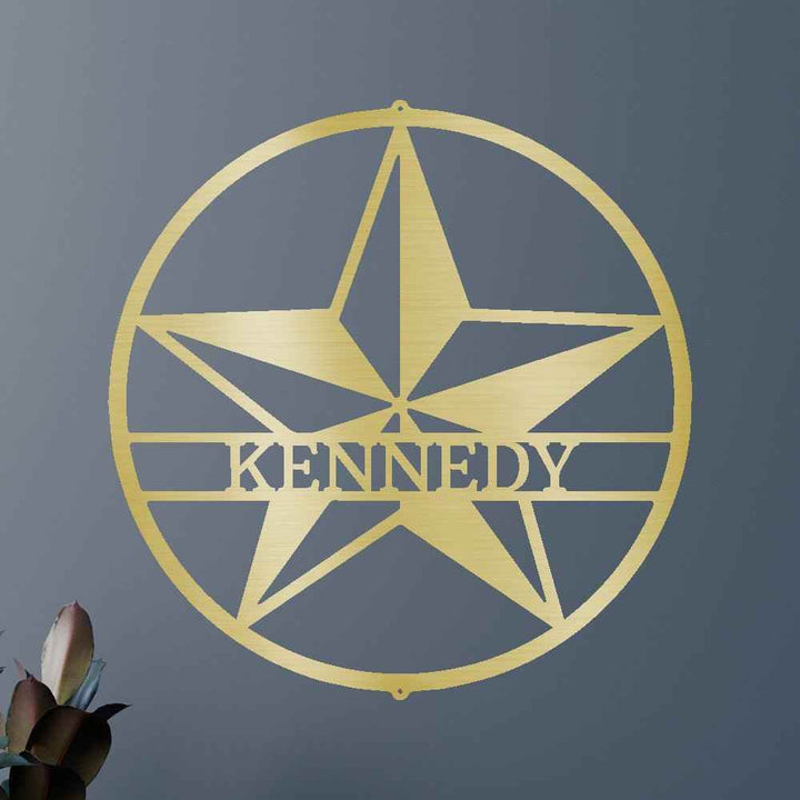 Star Personalized Gifts - Custom Metal Sign - GiFTiFY