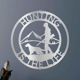 The Hunter Personalized Gifts - Custom Metal Sign - GiFTiFY