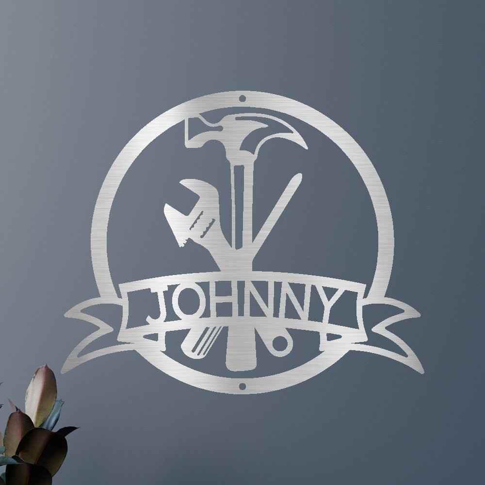 Tool Man Personalized Gifts - Custom Metal Sign - GiFTiFY