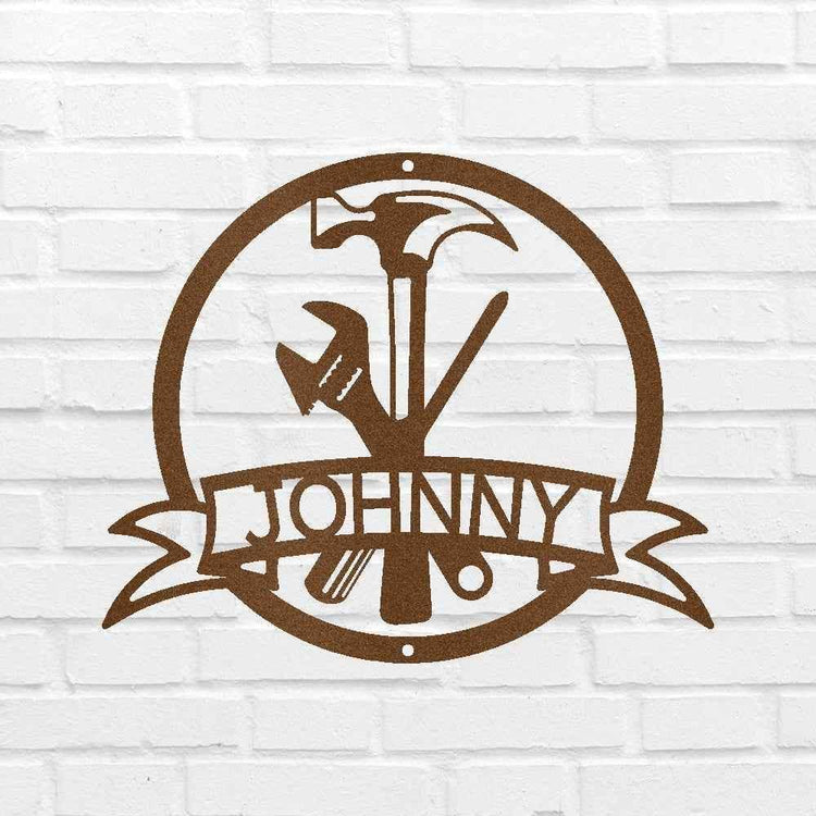 Tool Man Personalized Gifts - Custom Metal Sign - GiFTiFY