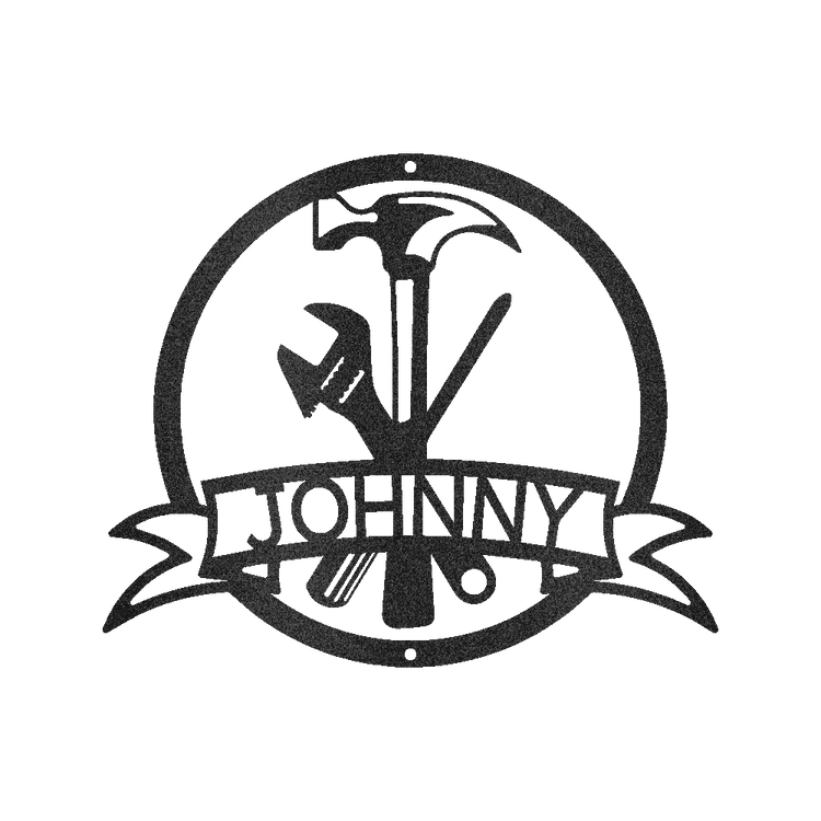 Tool Man Personalized Gifts - Custom Metal Sign - GiFTiFY