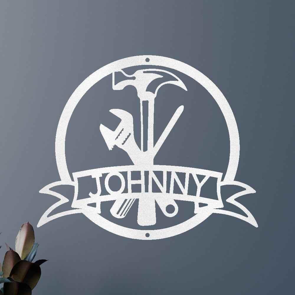 Tool Man Personalized Gifts - Custom Metal Sign - GiFTiFY